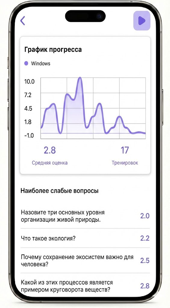 Отслеживание прогресса